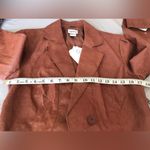 Together 100% Leather Jacket Brown Size 10 Photo 14
