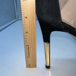 Victoria's Secret Victoria’s Secret Suede‎ Metal Heel Sexy Cut Out Shoe Photo 8