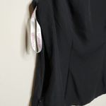 JJ's House Black Sleeveless Blouse Top Scoop Lace Ribbon 12 New Photo 3