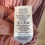 Splendid  Womens Oversized Waffle Knit Pink‎ Cozy Sweater Size Medium Outdoor Photo 3