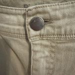 Chico's Platinum Crop Jeans Khaki 5 Pocket Notch Hem Size 2.5, 14 XL Photo 8