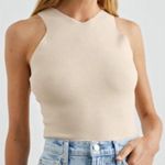 Rails  Ally Knit Tank‎ Top Ivory L Photo 0