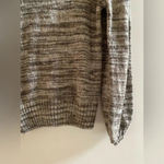Moon River  Heathered Grey Blouson Sleeve Sweater Size Small Photo 4