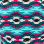 Patagonia Synchilla Wild Desert Beryl Green Fleece Geometric Southwestern Jacket Photo 2