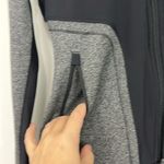 Athleta XS Black, Gray Jump Step Convertible Hooded Jacket Photo 4