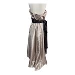 Bill Levkoff Strapless Formal Gown Champagne Brown Prom Evening Dress Women's 14 Photo 10