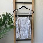 Jennifer Lopez Lilac Snakeskin Eyelet Spaghetti Strap Sleeveless Tank Top Photo 5