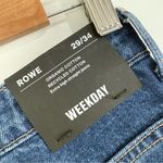 Weekday  Rowe Extra High Straight Jeans Blue Sz 29/34 NWT Photo 8