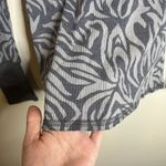 Kirra Women's Y2K Top Abstract Animal Print Top Long Sleeve Thermal Cuff Contrast Twee Photo 2