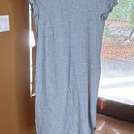 Gap  Cap Sleeve Gray Shift Midi T Shirt Dress Size Small Photo 3