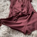 Kendall + Kylie  Rose Toe Front V Back Romper Photo 6