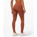 Lululemon Invigorate High Rise Tight 4 Dark Terracotta Photo 1