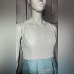 Belle Badgley Mischka ELEGANT MAXI BLUE FLORAL BALLGOWN DRESS SIZE 4. Photo 11