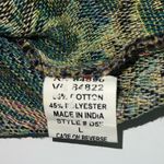 Tudor Court by Haband Vintage Woven Tapestry Floral Brocade Button Up Jacket Brown Size L Photo 8