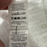 Atmosphere Crop Off Shoulder Top Blouse Women's Size 8 White Stripes Cotton Photo 4