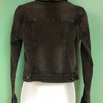 American Eagle Black Denim Jacket Photo 3