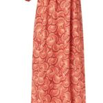 LoboRosa One Shoulder Puff Valeria Dress in Orange, Size M Orange Size M Photo 0