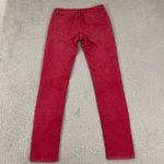 prAna Kara Jeans Women 2 Red Skinny Denim Stretch Outdoor Photo 4