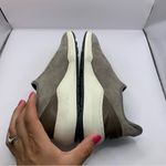 Vince  Marlon Suede Sneaker Shoes Women Sz US 5.5M Grey Brown  Slip On Photo 7