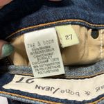 Rag and Bone Tomboy Jeans size 27 in Burnley Wash Mid Rise Distressed Denim Photo 6