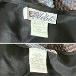 Vintage 90s Western Boho Blue Geometric Pattern Vest. Made in the USA. Size M L Size M Photo 9