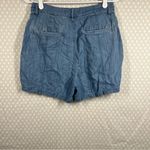 Madewell  Light Wash Pintuck‎ Denim Shorts Photo 4