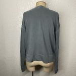 James Perse  Relaxed Crop Crew Sweatshirt Gray Size S Photo 2