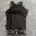 BCX  Leopard Print Ruffle Halter Top Photo 11