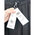 Eileen Fisher System Silk Black Georgette Crepe Cropped Pants Size Large NWT Photo 3