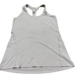 Athleta Women's Grey Racerback Tank Top Size M Casual Summer Photo 0