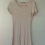 Brandy Melville Stripped T-Shirt Mini Dress Photo 0