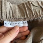 Bryn Walker [] 100% Linen Tan Khaki Skirt- Size Large Photo 2