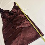 XScape  by Joanna Chen Merlot Maroon Shade Short Cocktail Party Dress Sz 14 NWT Photo 5