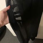 Symphony Black Cut Out Beaded Strapless Maxi Dress Mermaid Mesh S NWT Photo 2