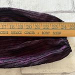 ModCloth Your Time to Shine Purple Metallic Wrap Mini Dress Tie A Line Party M Size M Photo 7