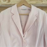 draper's & damon's Draper’s and Damon’s baby pink stretch zip front jacket blazer size XL Photo 2