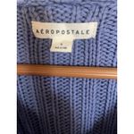 Aeropostale Hooded Cable Knit Cropped Sweater Crop Top Hoodie Size Small S Photo 2
