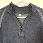 3/$15 Tailor Vintage Flecked 1/4 Zip Knit Pullover Sweater in Blue Size XL Photo 1