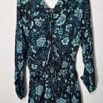 Free People Dance 'Til Dawn Romper Medium 3/4 Sleeve Cut Out Back NWOT MSRP $148 Photo 3