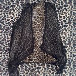 Andrea Jovine leopard print reversible cardigan Photo 3