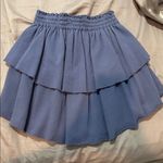 Aerie  Women’s blue layered mini skirt Photo 1