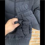 SOIA & KYO   black button down coat small Photo 7