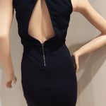 American Eagle Outfitters Black Open Back Bodycon Tuxedo Mini Dress Size XS Photo 1