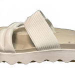 Sorel  Women's White Slide Sandals, size 11 Photo 0