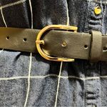 Steve Madden Black Quilted Belt Bag with Gold Hardware Photo 3