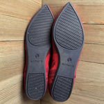 Rothy's The Point Flats Slip On Pointed Toe Retired Red Camo Knit Women Size 7 US Photo 3