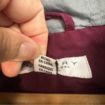 Laundry by Shelli Segal Jacket Coat Womens Large Quilted Red Burgundy Winter Photo 8