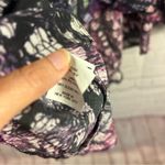 Hunter Bell  Blouse ladies Small colorful asymmetric silk hi/lo artsy Photo 4