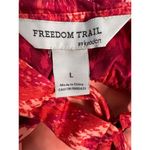 Freedom Trail Women's L Red Chevron Sleeveless Racerback Dress Size L Photo 7