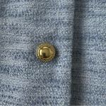 J.Crew Factory Tweed Blue Button Lady Lined Jacket Blazer Size 16 Photo 9